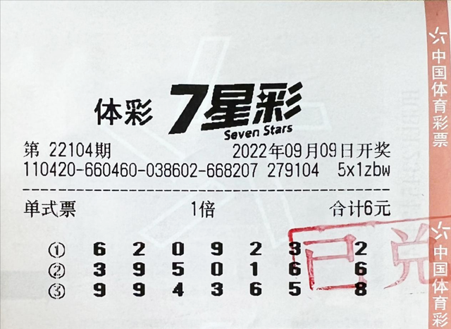 揭秘体彩7星彩票23109期开奖结果，幸运数字背后的奥秘体彩七星彩第21039期开奖